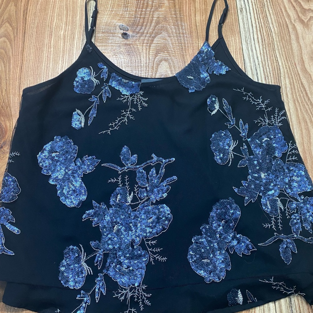 ASTR the Label sequined tank top
